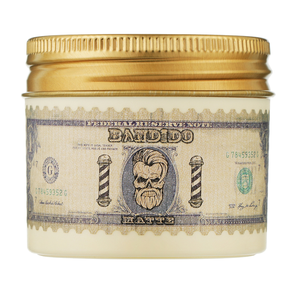 Чоловіча матова помада для укладання волосся Bandido Matte Finish Pomade, 125 мл