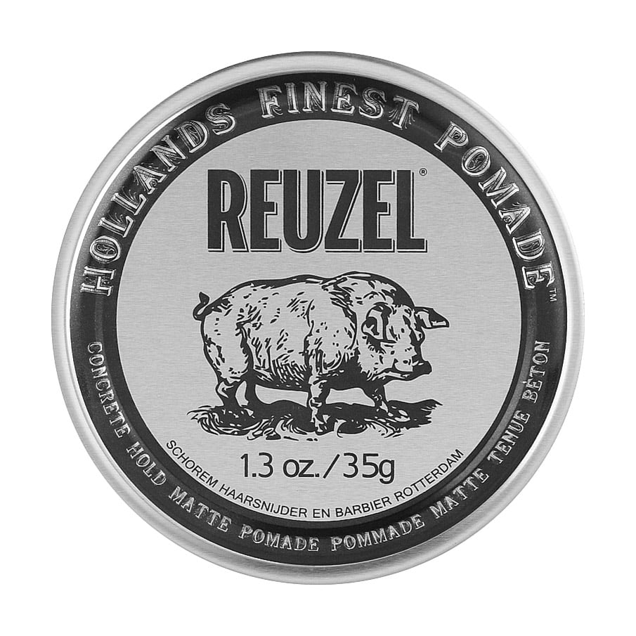 Чоловіча матова помада для укладання волосся Reuzel Concrete Hold Matte Pomade сильної фіксації, 35 г
