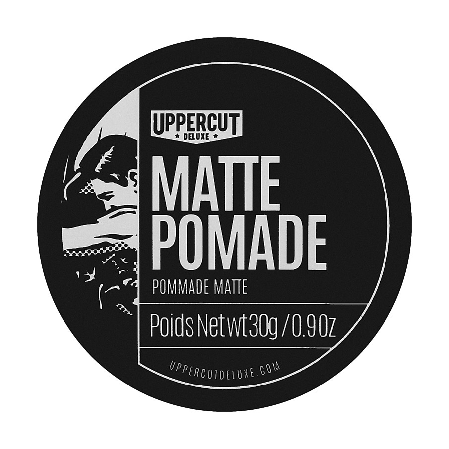 Чоловіча матова помада для укладання волосся Uppercut Deluxe Matt Pomade Midi середньої фіксації, 30 г